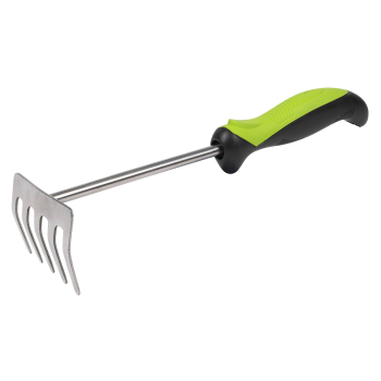 Sealey GTSG010 Hand Rake with Soft Grip Handle & Stainless Steel Tines 310mm