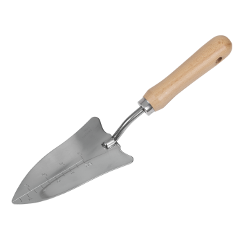 Sealey GTWH004 Premier Slim Head Trowel with Ash Handle & Stainless Steel Blade