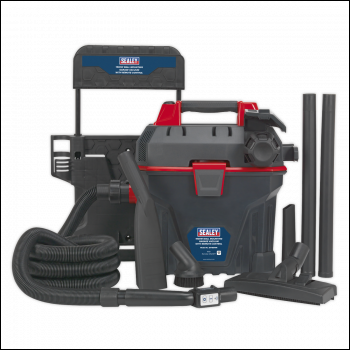 Sealey GV180WM Wall Mounting Garage Vacuum with Remote Control 1500W/230V