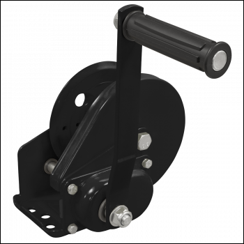 Sealey GWE1200B Geared Hand Winch with Brake 540kg Capacity