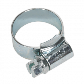 Sealey HCJ00 HI-GRIP® Zinc Plated Hose Clip 13-20mm - Pack of 30