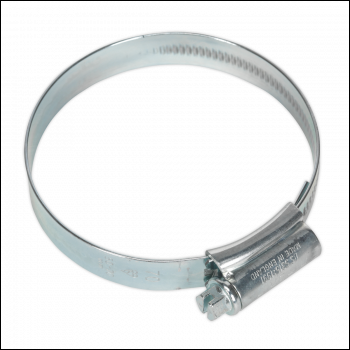 Sealey HCJ3 HI-GRIP® Hose Clip Zinc Plated Ø50-70mm Pack of 10