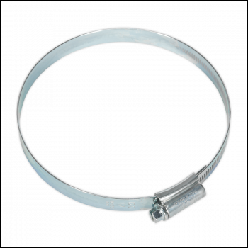 Sealey HCJ5 HI-GRIP® Zinc Plated Hose Clip 90-120mm - Pack of 10