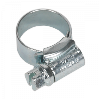 Sealey HCJM00 HI-GRIP® Zinc Plated Hose Clip 11-16mm - Pack of 30