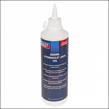 Sealey HJO500MLS Hydraulic Jack Oil 500ml