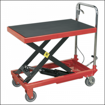 Sealey HPT300 Hydraulic Scissor Lift Platform Table 300kg