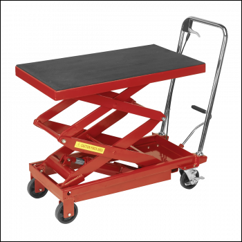 Sealey HPT400H Hydraulic Scissor Lift Platform Table 300kg Capacity