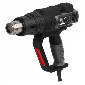 Sealey HS102 Premier 2000W 3-Speed Heat Gun 50-600°C