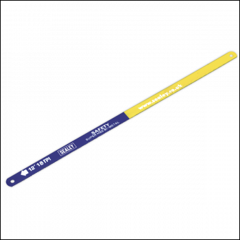 Sealey HSB1018 HSS Bi-Metal Hacksaw Blade 18tpi 300mm - Pack of 10