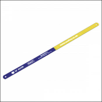 Sealey HSB1024 HSS Bi-Metal Hacksaw Blade 24tpi 300mm - Pack of 10