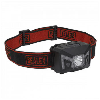 Sealey HT102R Rechargeable Head Torch with Auto-Sensor 3W SMD LED