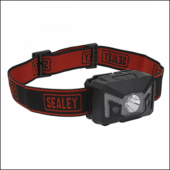 Sealey HT102R Rechargeable Head Torch 3W SMD LED Auto-Sensor