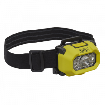 Sealey HT452IS Intrinsically Safe Head Torch 1.8W SMD LED ATEX/IECEx Approved