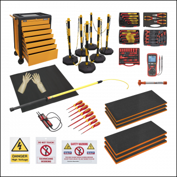 Sealey HVCOM1 EV/Hybrid Master Tool Kit 19pc