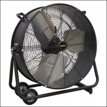 Sealey HVD24P Premier Industrial High Velocity Drum Fan 24 inch  230V
