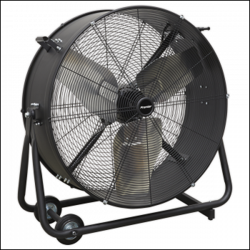 Sealey HVD30P Industrial High Velocity Drum Fan 30 inch  230V - Premier