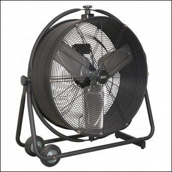 Sealey HVF24S Industrial High Velocity Orbital Drum Fan 24 inch  230V
