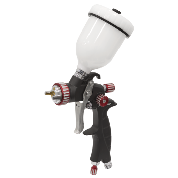 Sealey HVLP04 Premier Professional HVLP Gravity Feed Touch-Up Spray Gun 1mm Set-Up
