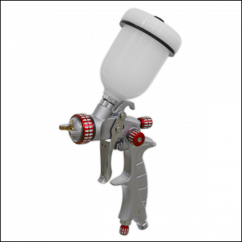 Sealey HVLP04 Premier Professional HVLP Gravity Feed Touch-Up Spray Gun 1mm Set-Up