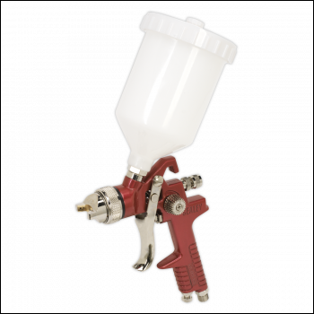 Sealey HVLP741 Workshop Series HVLP Gravity Feed Spray Gun 1.3mm Set-Up