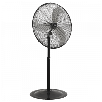 Sealey HVSF30 Industrial High Velocity Oscillating Pedestal Fan 30 inch  230V
