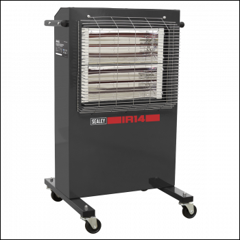Sealey IR14 Infrared Cabinet Heater 1.4/2.8kW 230V