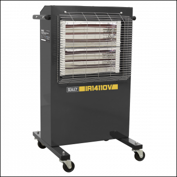 Sealey IR14110V Infrared Cabinet Heater 1.2/2.4kW 110V