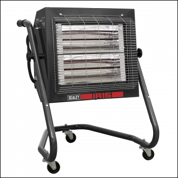 Sealey IR15 Infrared Halogen Heater 1.4/2.8kW 230V