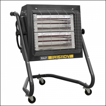 Sealey IR15110V Infrared Heater 1.2/2.4kW 110V