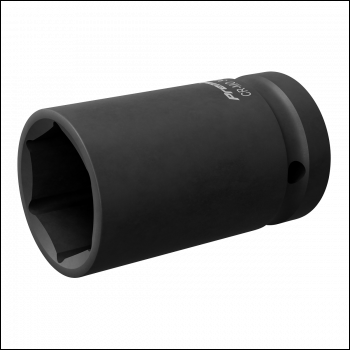 Sealey IS134D Premier Deep Impact Socket 1 inch Sq Drive 34mm