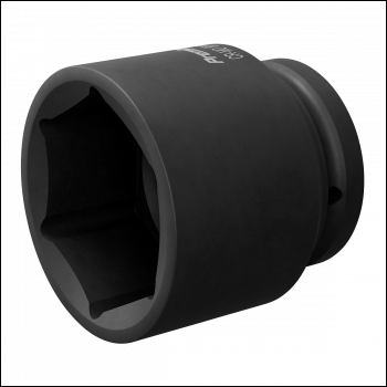 Sealey IS180 Premier Impact Socket 1 inch Sq Drive 80mm