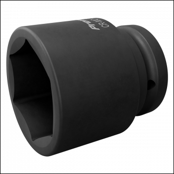 Sealey IS3438 Premier Impact Socket 3/4 inch Sq Drive 38mm