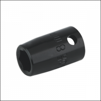 Sealey IS3808 Premier Impact Socket 3/8 inch Sq Drive 8mm