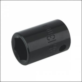 Sealey IS3813 Premier Impact Socket 3/8 inch Sq Drive 13mm