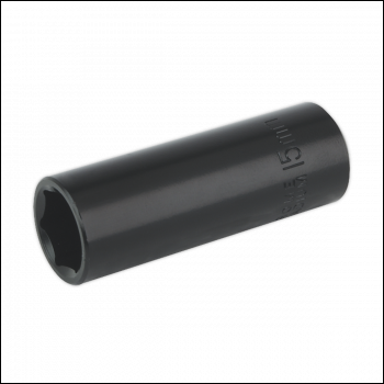 Sealey IS3815D Premier Deep Impact Socket 3/8 inch Sq Drive 15mm