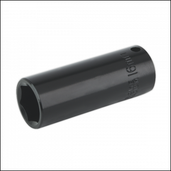 Sealey IS3816D Premier Deep Impact Socket 3/8 inch Sq Drive 16mm