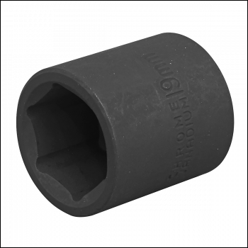 Sealey IS3819 Premier Impact Socket 3/8 inch Sq Drive 19mm