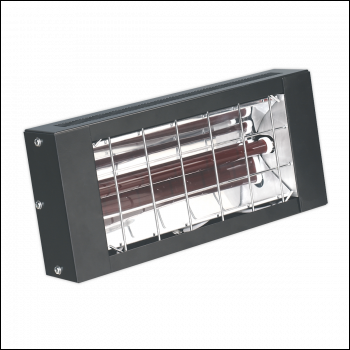 Sealey IWMH1500 Infrared Quartz Heater - Wall Mounting 1500W/230V