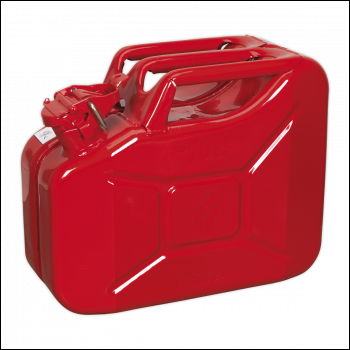 Sealey JC10 Jerry Can 10L - Red