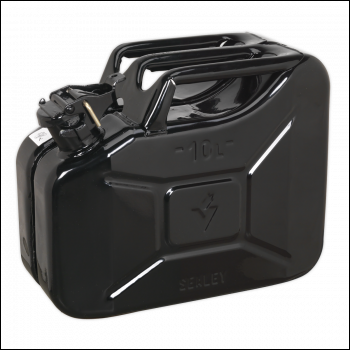 Sealey JC10B Jerry Can 10L - Black