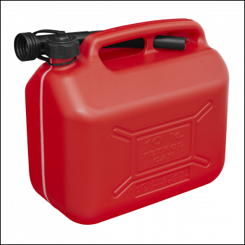 Sealey JC10PR Fuel Can 10L - Red
