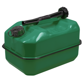 Sealey JC10RG Jerry Can 10L - Green