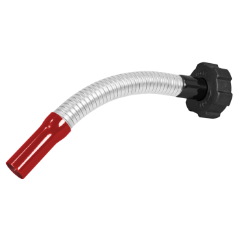 Sealey JC1SCR Flexi Pouring Spout for Screw Cap Jerry Cans - Red