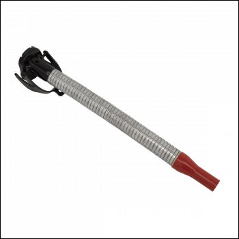 Sealey JC20P/S Flexible Pouring Spout for JC5M, JC10 & JC20 - Red