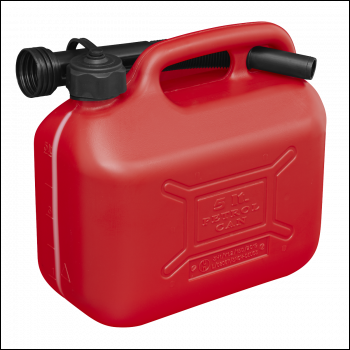 Sealey JC5R Fuel Can 5L - Red