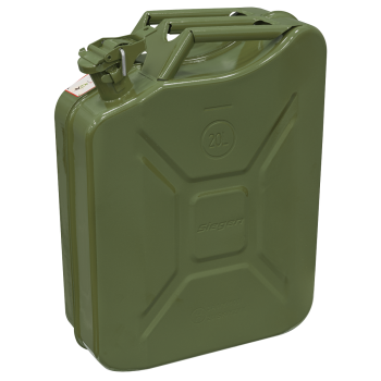 Sealey JCY20G Jerry Can 20L - Green