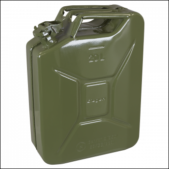 Sealey JCY20G Jerry Can 20L - Green