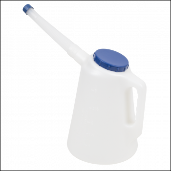 Sealey JDL3B Oil Container with Blue Lid & Flexible Spout 3L