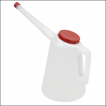 Sealey JDL3R Oil Container with Red Lid & Flexible Spout 3L