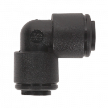 Sealey JGCE6 John Guest® Speedfit® Elbow Coupling 6mm - Pack of 5